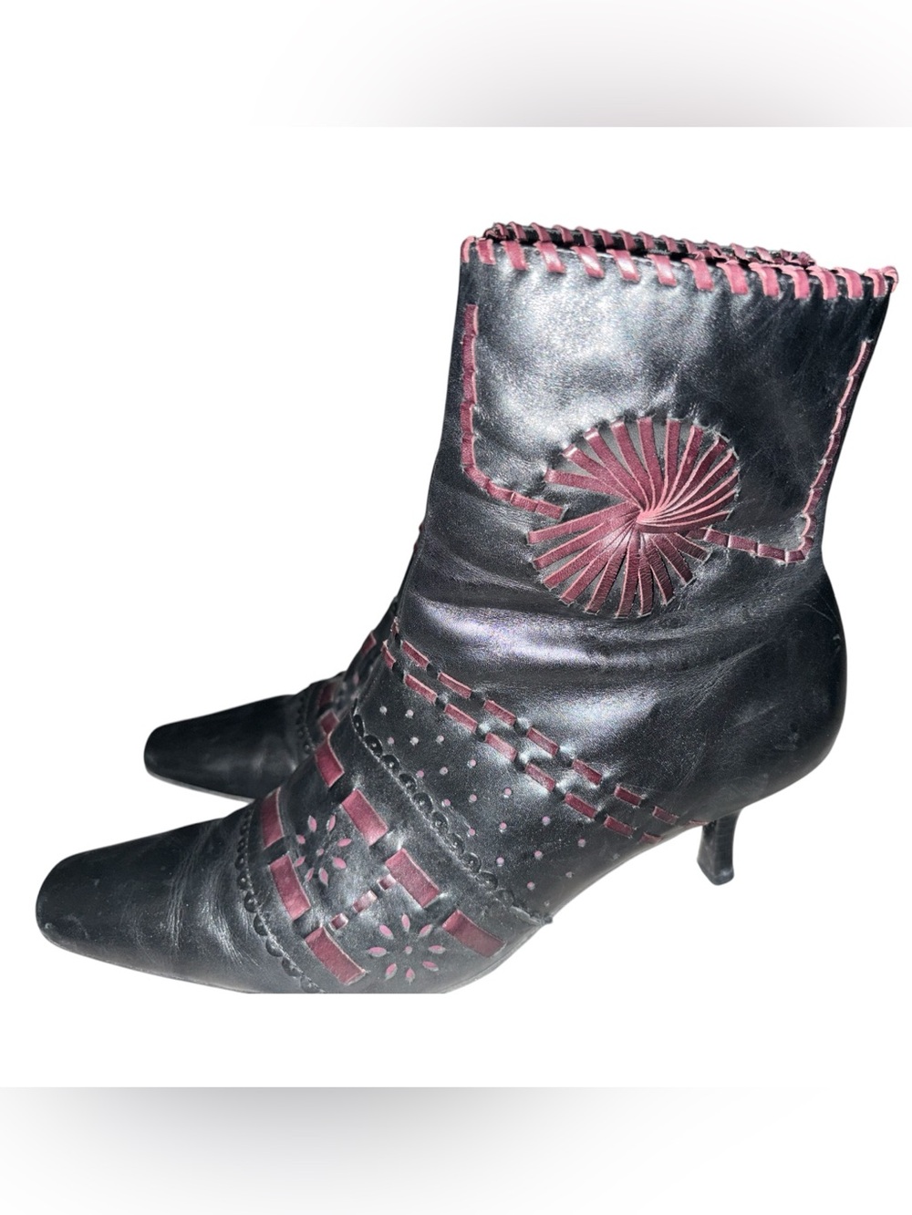 Luna Rosa by Pazzo  vintage Leather Boots